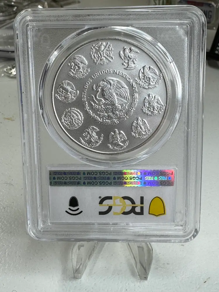 2011-Mo PCGS MS68 Mexico Libertad Silver