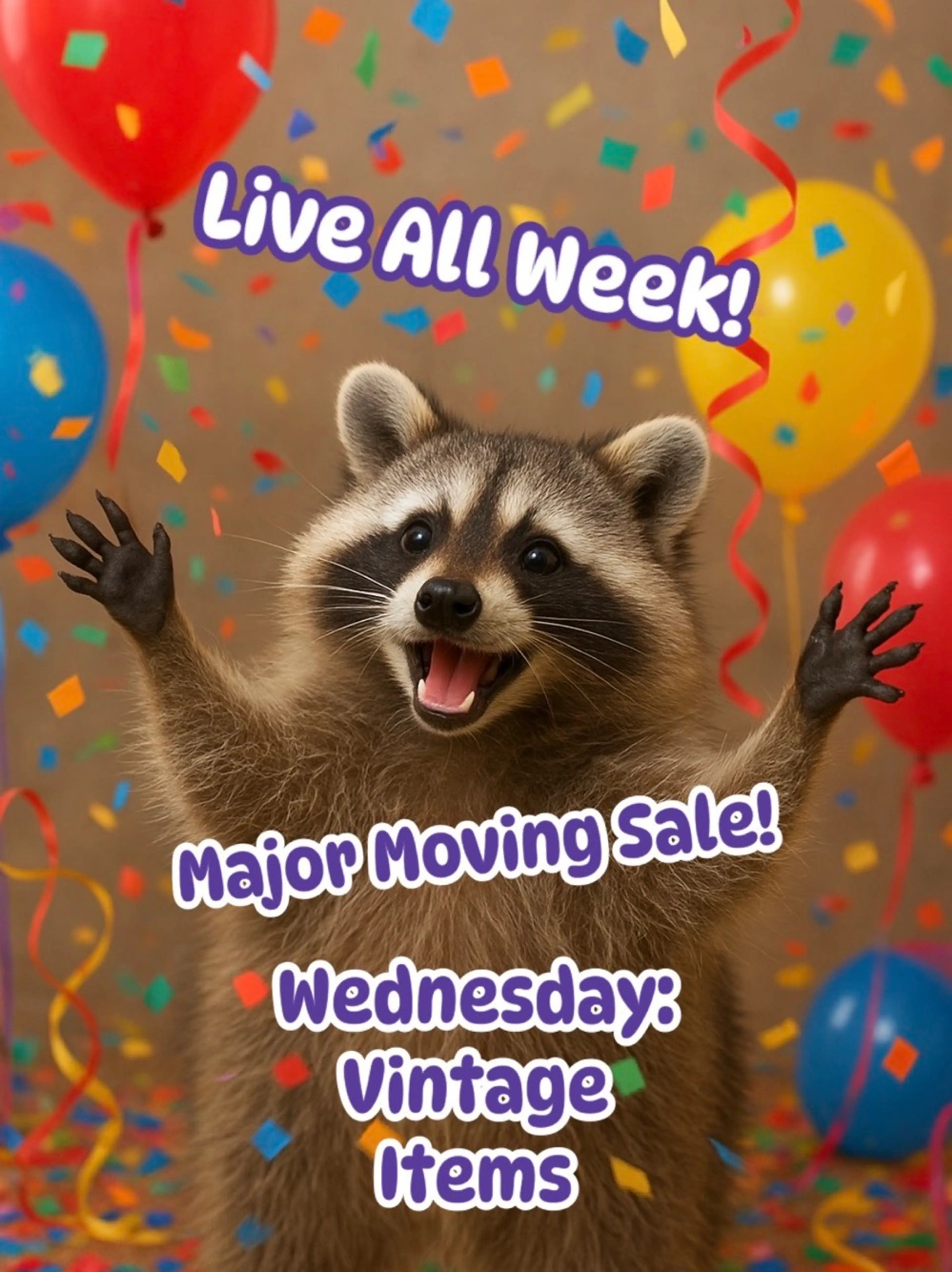 Live All Week! Vintage Decor & More! 