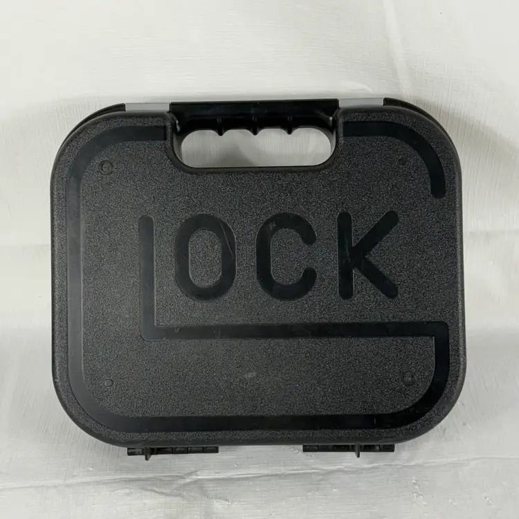 Glock Perfection Black Hard Plastic Clamshell Case - CASE ONLY