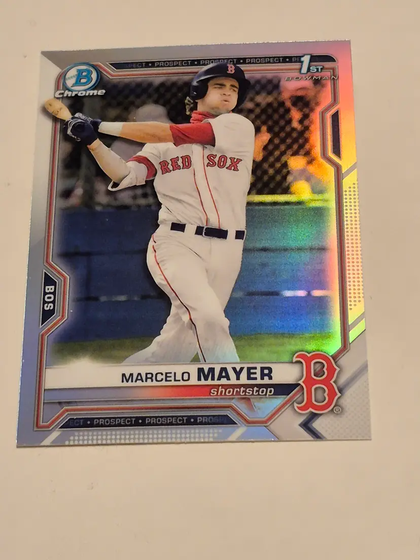 Marcelo Mayer  2021 Bowman Draft 1st Bowman Refractor #BDP-174