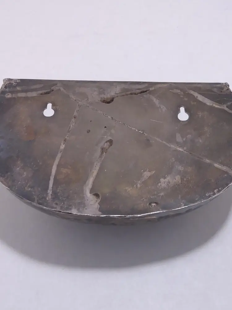 Hammered Metal Wall Pocket