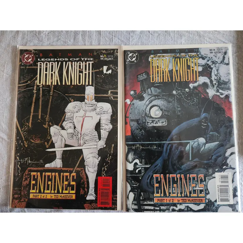 Batman Legends of the Dark Knight Engines Part 1 & 2 Comic Books