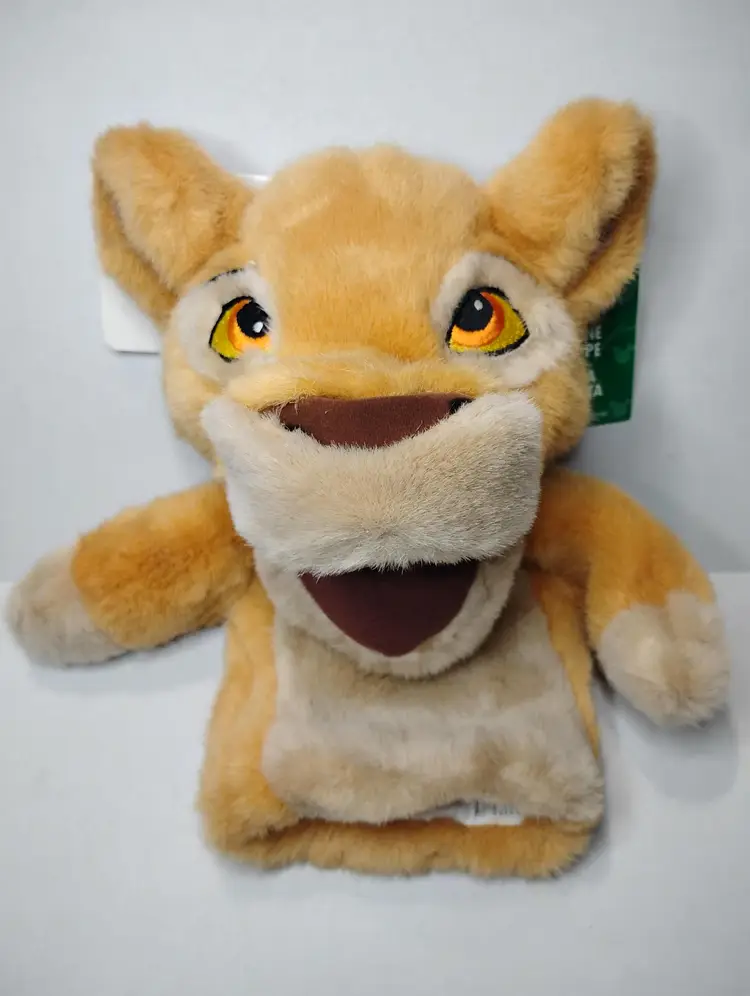 Disney Lion King 2 Simba's Daughter Kiara Plush Hand Puppet Simba's Pride NOS