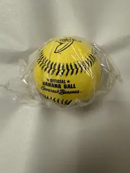 Official Wilson Savannah Bananas Baseball Game Ball New Yellow New Sealed