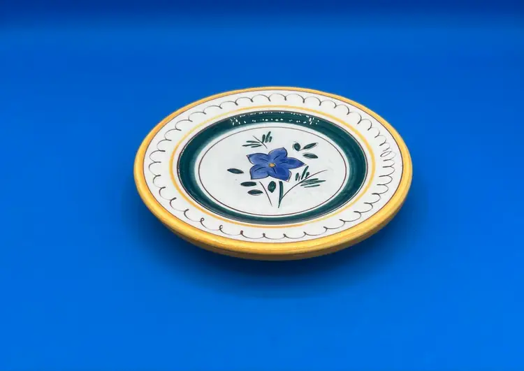 Stangl Pottery Vintage Garden Flower 6" Dessert Plates - Set Of 2