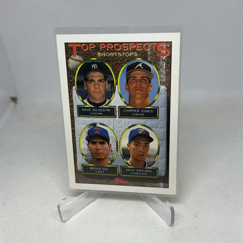 1993 Topps Prospects Chipper Jones #529 Atlanta Braves