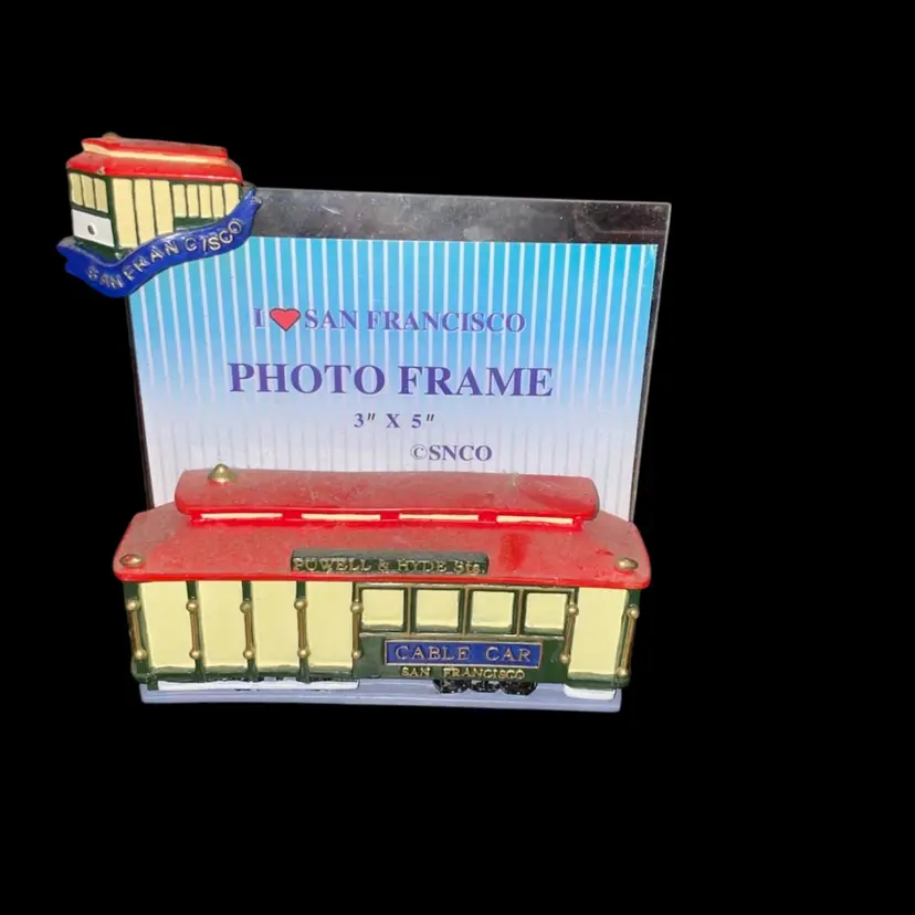 San Francisco Cable Car Photo Frame