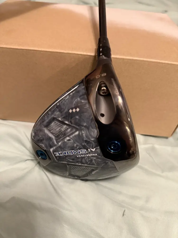 Callaway Paradym AI Smoke Triple Diamond 9.0 LH Driver - Denali 60G 6.5 X Flex