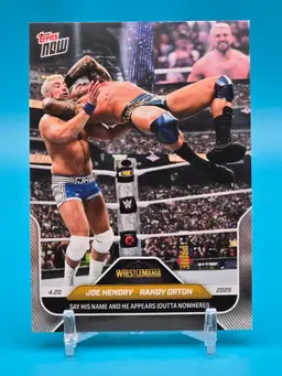 Joe Hendry + Randy Orton 2025 Topps Now | Say His Name And He Appears