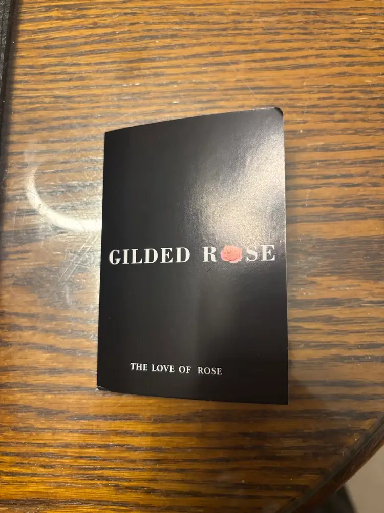 GILDED ROSE PRESERVED 24K GOLD DIPPED REAL ROSE