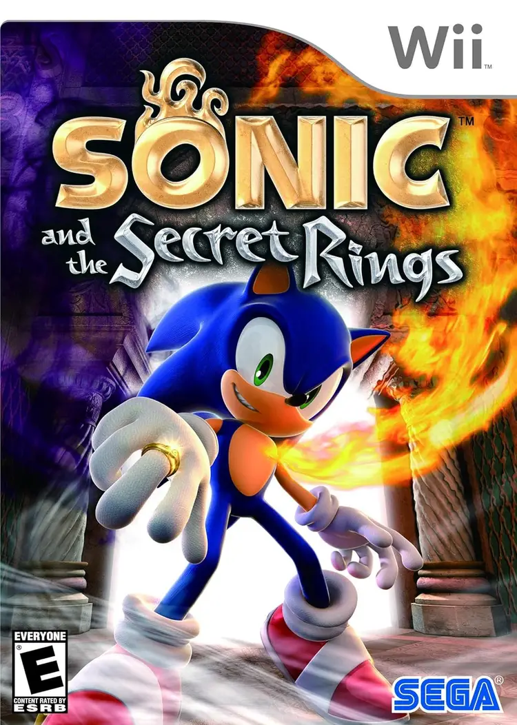 Sonic and the Secret Rings - Nintendo Wii  - Like New