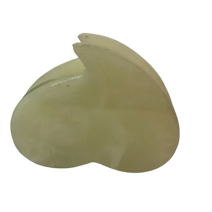 Vintage Alabaster Abstract Bunny Shaped Napkin Holder 4” By 3.25”