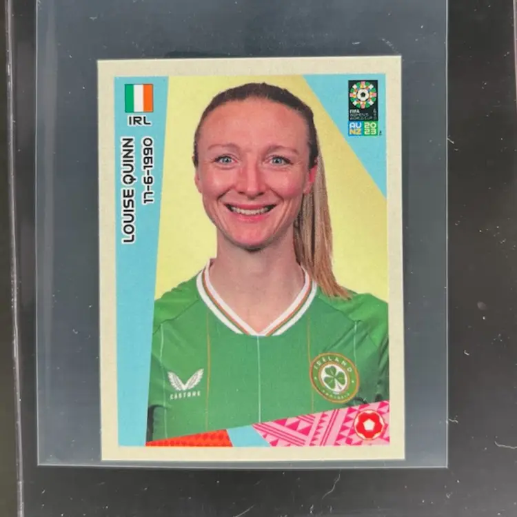 Louise Quinn 2023 Panini Women’s World Cup Sticker Ireland Soccer Card
