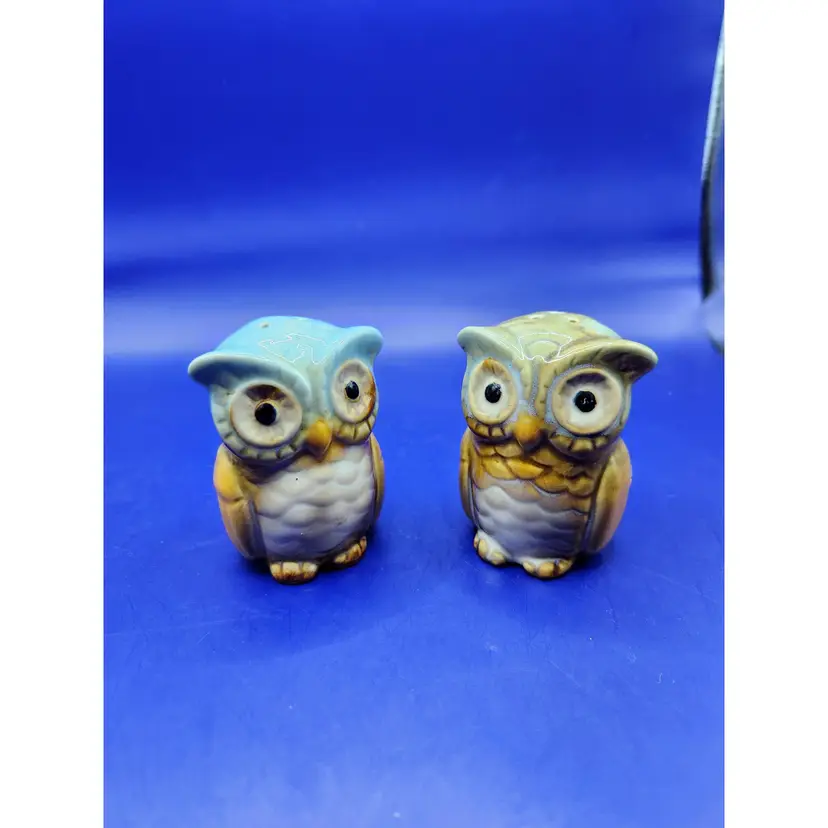 Ceramic Owl Salt and Pepper Shakers
