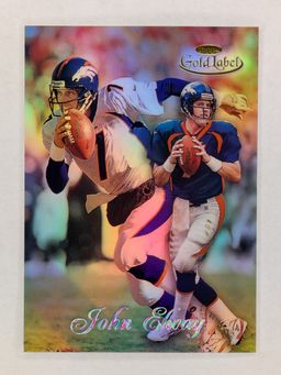 John Elway 1998 Topps Gold Label CLASS 2 #1 HOF Denver Broncos