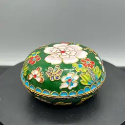 Cloisonne Trinket Box