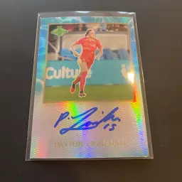 PAYTON LINNEHAN Blue Auto #3/10 Portland Thorns 2024 Parkside Pacific NWSL Soccer Card