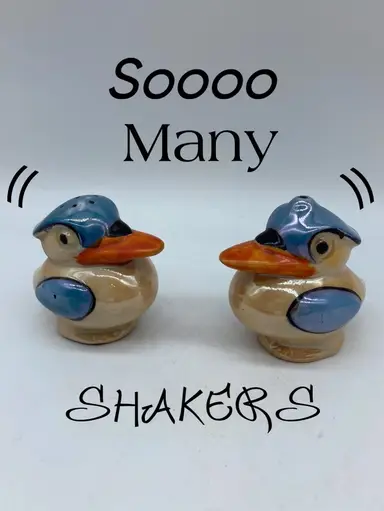 Lots Of Salt & Pepper Shakers