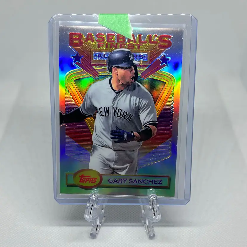 2020 Topps Finest Gary Sanchez New york Yankees SSP Refractor