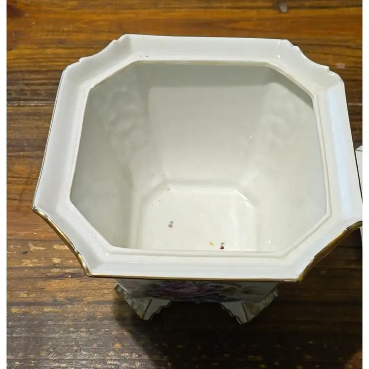 JL Menau Lidded Porcelain Box Made in Germany