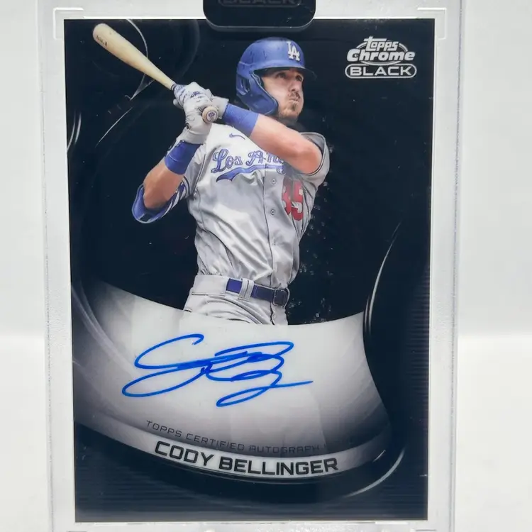 5. Cody Bellinger 2022 Topps Chrome Black Auto (Sealed)