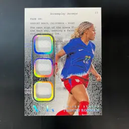 Trinity Rodman 2024/25 Panini Noir Screenplay Jersey 14/65 USWNT Soccer Card $15