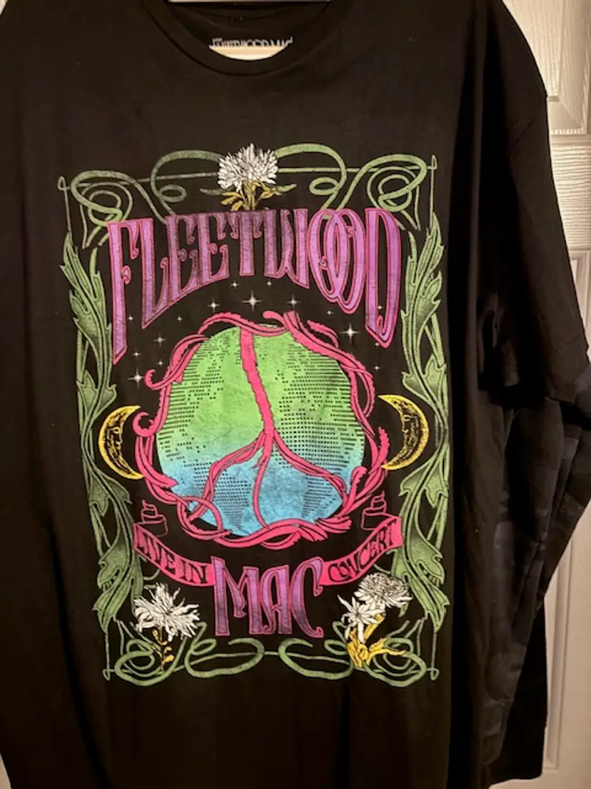 T-Shirt New No Tags - Fleetwood Mac Live in Concert Tee Size XXL