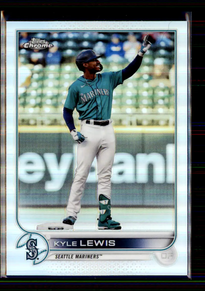 Kyle Lewis 2022 Topps Chrome Refractor #102 - Seattle Mariners - (147-244)