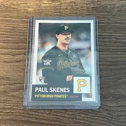 Paul Skenes 2023 Topps Living Set Rookie Card Pittsburgh Pirates
