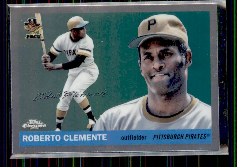 Roberto Clemente 2025 Topps Chrome Platinum Anniversary #403 - Pittsburgh Pirates - (153-384)