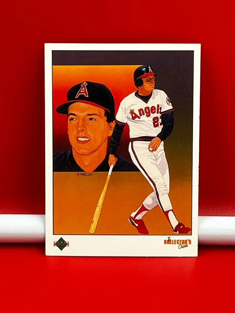 1989 Upper Deck Collector Baseball Card Choice Angels Wally Joyner #668