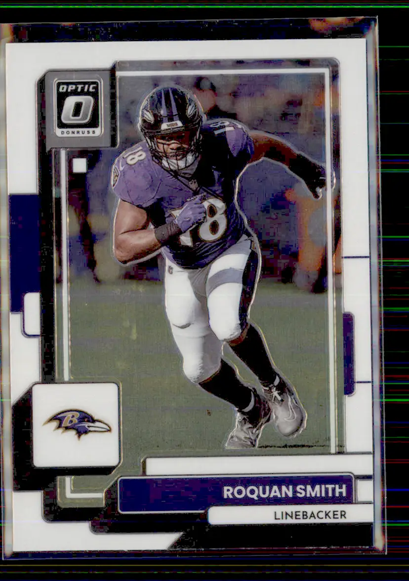 Roquan Smith 2022 Donruss Optic #68 - Baltimore Ravens - (130-112)