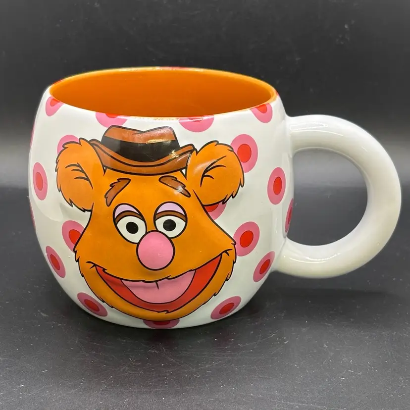 Fozie Bear and Banana Muppets Coffee Mug Disney