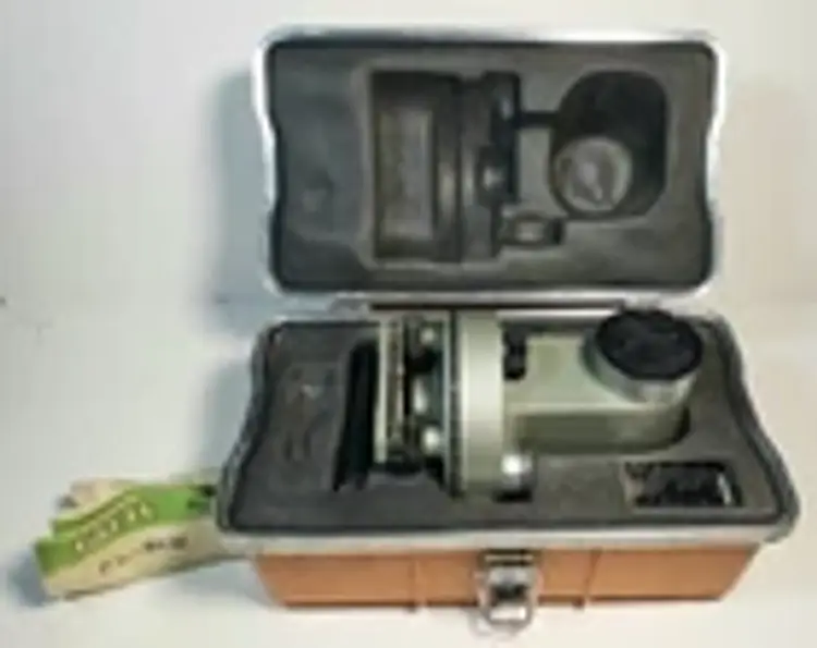 Surveyor Transit Level GEOTEC Japan Auto Level AL-31C Case Untested Parts Only