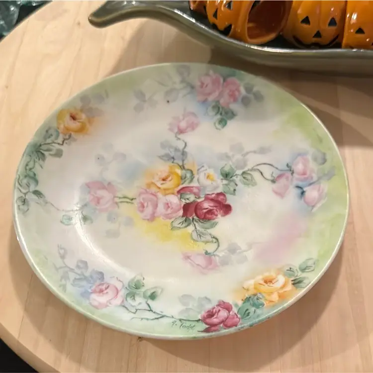 Hand Painted Plate