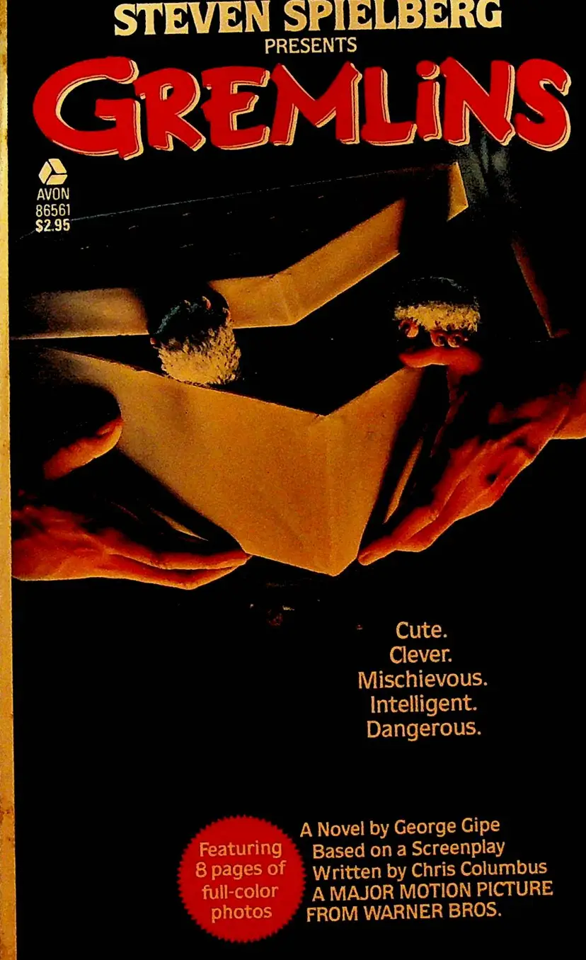 Gremlins Paperback George Gipe Steven Spielberg 1984