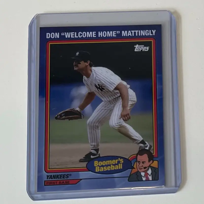 Don Mattingly Topps X Chris Berman Nickname Variation New York Yankees