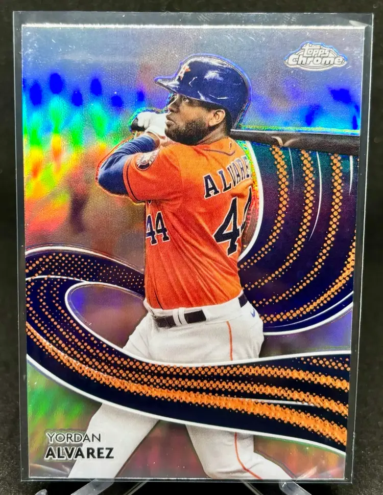 Yordan Alvarez 2024 Topps Chrome Strokes Insert
Houston Astros
