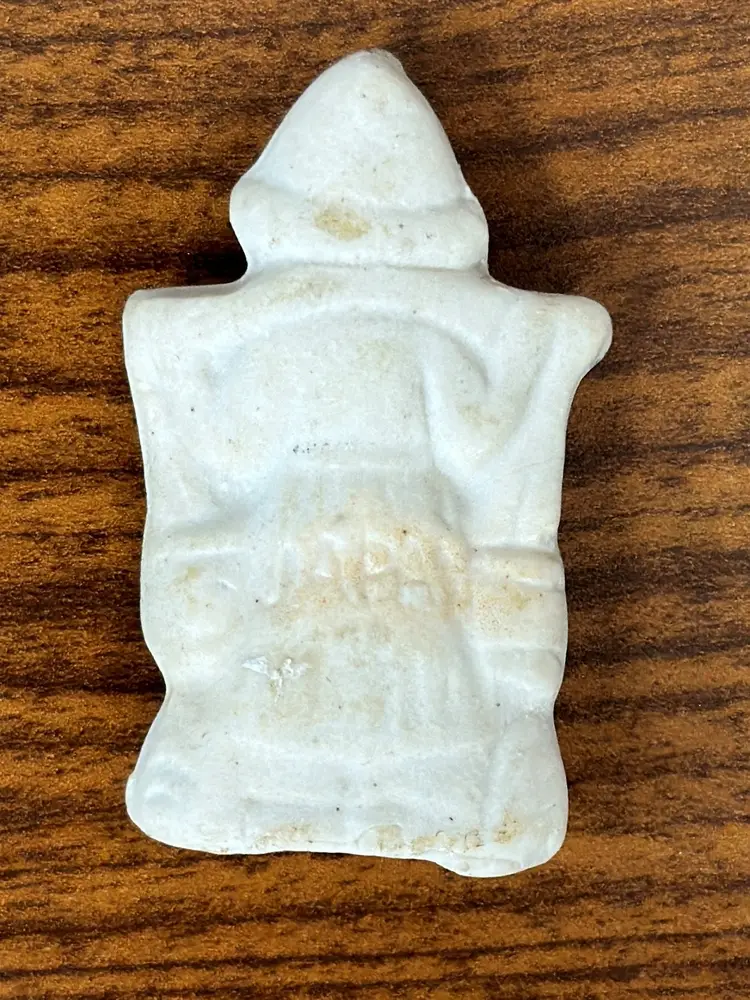 Miniature Porcelain Bisque Figurine Japan Dutch Girl Hand Painted 1 3/4"