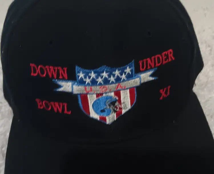 Down Under Bowl USA XI Snapback Cap Hat Football