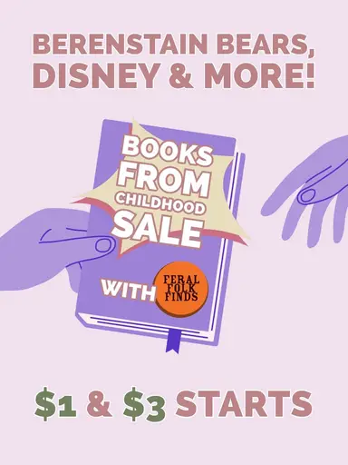 Berenstain Bears, Disney & More - Books From my Childhood w/ Feral