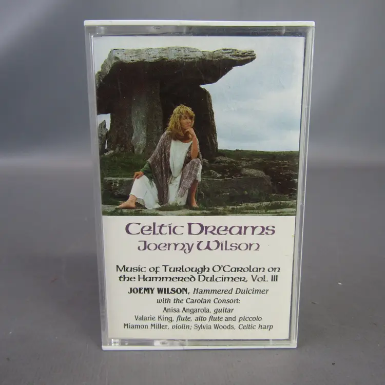 Joemy Wilson Celtic Dreams Cassette Tape Album Music of Turlough O'Carolan on the Hammered Dulcimer
