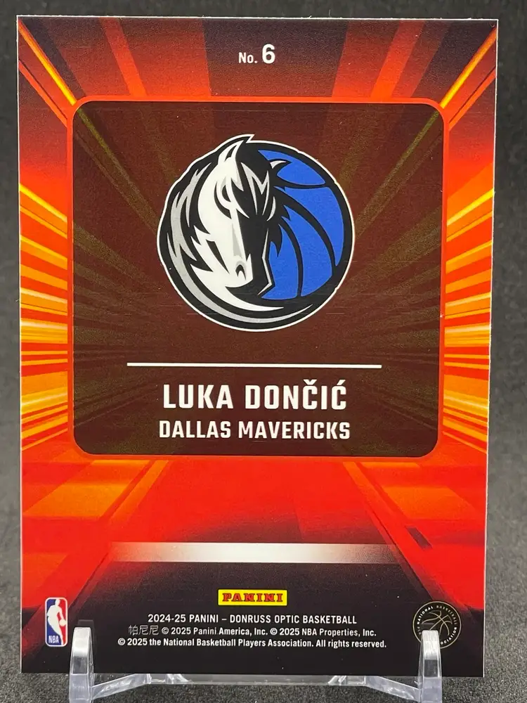 #01 Luka Dončić 2024-25 Optic Express Lane #6