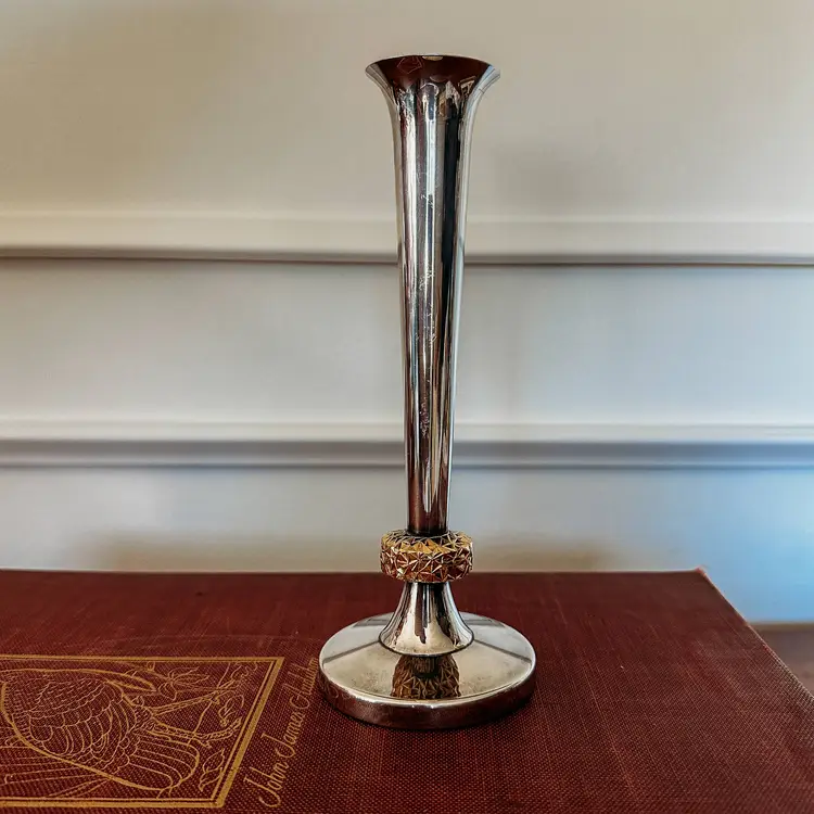 Lunt Silver Bud Vase