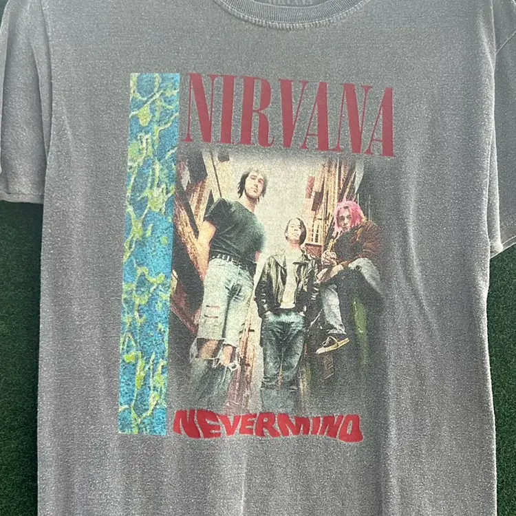 Nirvana Nevermind Gray T-Shirt