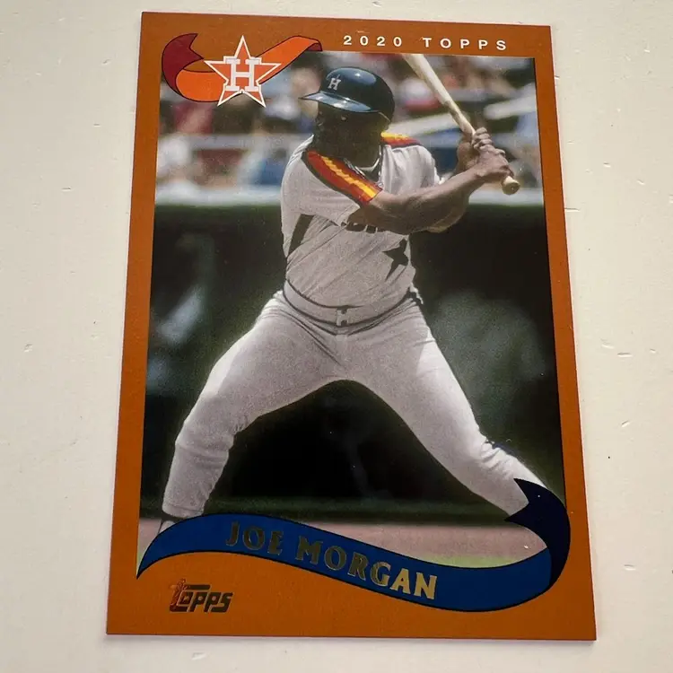Joe Morgan 2020 Topps Archives Houston Astros