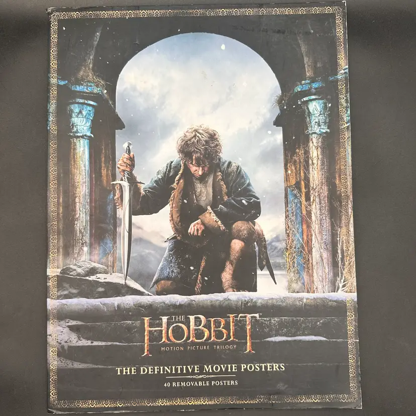 The Hobbit: The Definitive Movie Posters Full Color Glossy Poster Book, 40 Posters OVERSIZED
