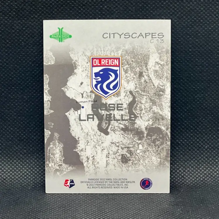 Rose Lavelle 2022 Parkside NWSL Cityscapes Soccer Card