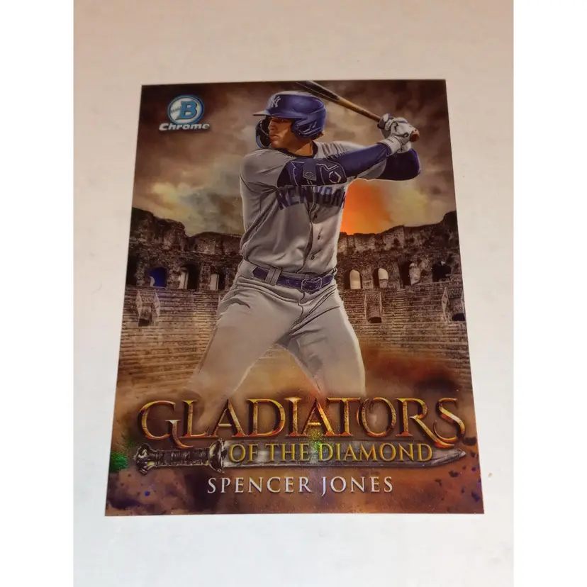 Spencer Jones 2024 Bowman Chrome Gladiators Of The Diamond #GOTD-17