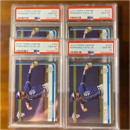 2019 Topps Chrome Fernando Tatis Jr RC PSA 10 San Diego Padres